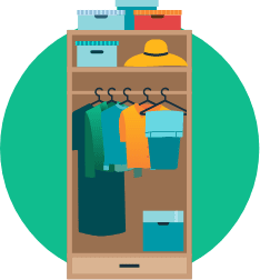 Organized Wardrobe